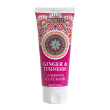 BEAUTY FORMULAS GINGER & TURMERIC SUPERFOOD CLAY MASK 100 ML