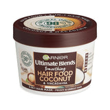 GARNIER ULTIMATE BLENDS SMOOTHING HAIR FOOD COCONUT & MACADAMIA 3-IN-1 HAIR MASK 390 ML