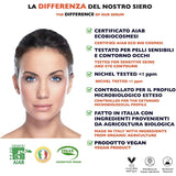 Florence Bio Cosmesi Vitamin C Serum & Hyaluronic Acid for Face/Neck/Eye Contour SERUM 60ML