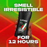 Lynx 12hr Refreshing Africa Squeezed Mandarin & Sandalwood Bodywash, 225mlL
