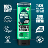 ORIGINAL SOURCE TINGLY MINT & TEA TREE SHOWER GEL 250 ml