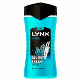 LYNX ICE CHILL 3 IN 1 ALL DAY FRESH SHOWER GEL 225 ML