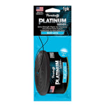 Paradise Air Platinum Series Blue Lava Hanging Paper Car Air Freshener