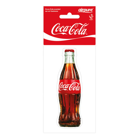 Airpure Cocacola Original Bottle Paper Car Air Fresheners
