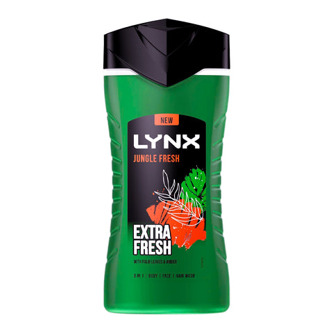 Lynx Jungle Fresh 3-in-1 Body Wash 225 ml
