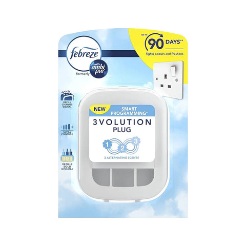 FEBREZE AMBIPUR 3 VOLUTION PLUG SMART PROGRAMMING (PLUG ONLY)