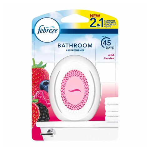 FEBREZE BATHROOM AIR FRESHENER WILD BERRIES