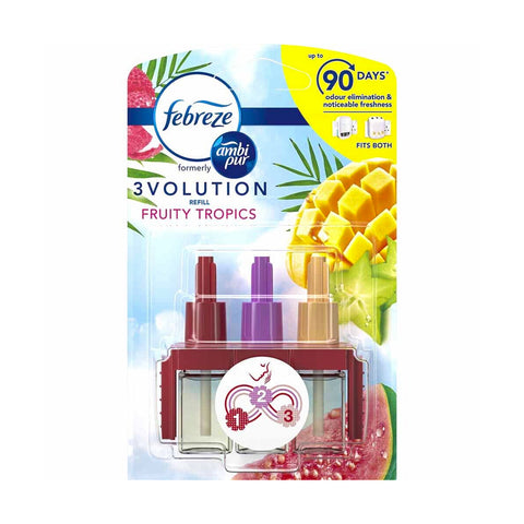 FEBREZE AMBIPUR 3 VOLUTION REFILL FRUITY TROPICS 20 ML