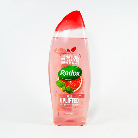 RADOX FEEL UPLIFTED PINK GRAPEFRUIT & BASIL SHOWER GEL 500 ML