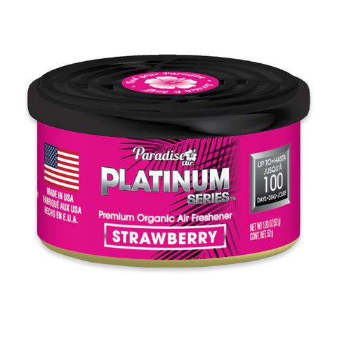 Paradise Air Platinum Series Can Strawberry Car Air Freshener