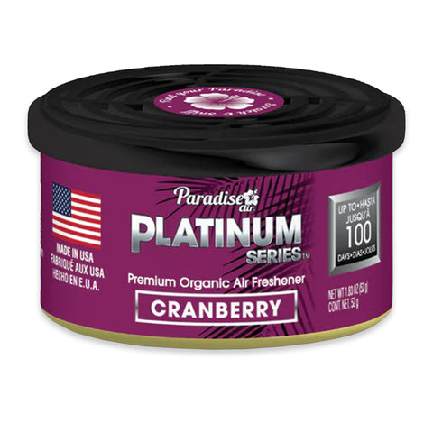 Paradise Air Platinum Series Can Cranberry Air Freshener