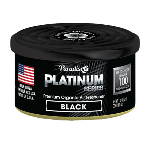 Paradise Air Platinum Series Can Black Air Freshener