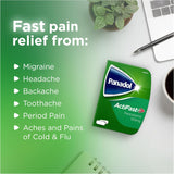 GSK PANADOL ACTIFASTFAST PARACETAMOL 14 TABLETS