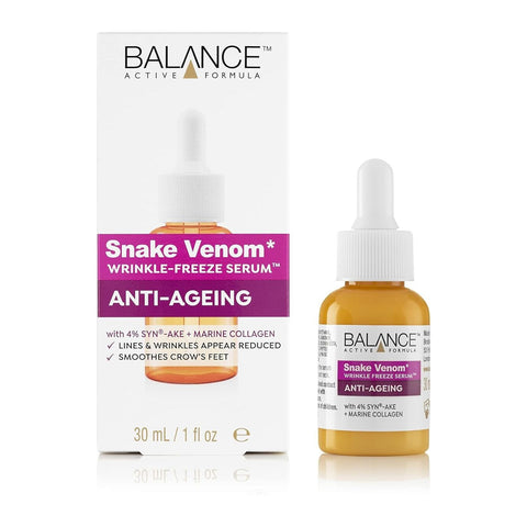 BALANCE SNAKE VENOM ANTI-AGEING WRINKLE-FREEZE SERUM 30 ML