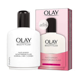 Olay Beauty Fluid Face And Body Moisturiser 200ml