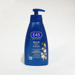 E45 Rich Skin Lotion with Evening Primrose Oil for Long- Lasting Moisturisation - 400ml