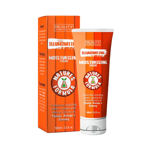 BEAUTY FORMULAS ILLUMINATING MOISTURISING CREAM 100 ML