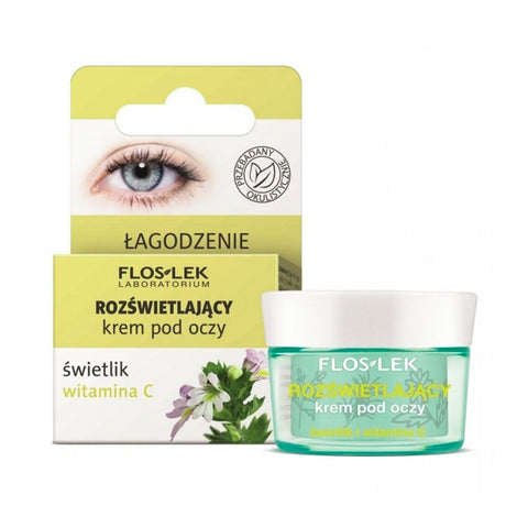 FLOSLEK BRIGHTENING EYE CREAM WITH EYEBRIGHT AND VITAMIN C 15ML