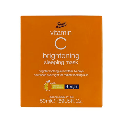Boots Vitamin C Brightening Sleeping Mask 50ml