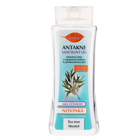 Bione Cosmetics Antakne Salicylic Spirit Tea Tree and Menthol Toner 255 ml