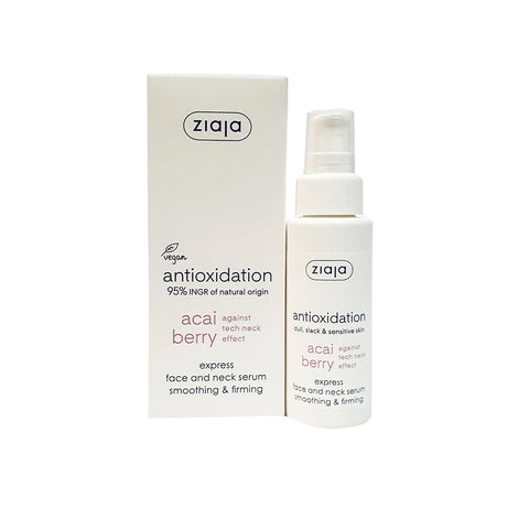 ZIAJA ANTIOXIDATION ACAI BERRY EXPRESS FACE & NECK SERUM 50 ML