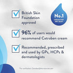 Cetraben Soothing & Moisturising Daily Cream for Dry Sensitive & Eczema-Prone Skin 475ml