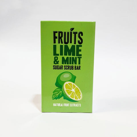 FRUITS LIME & MINT SUGAR SCRUB BAR 200 G
