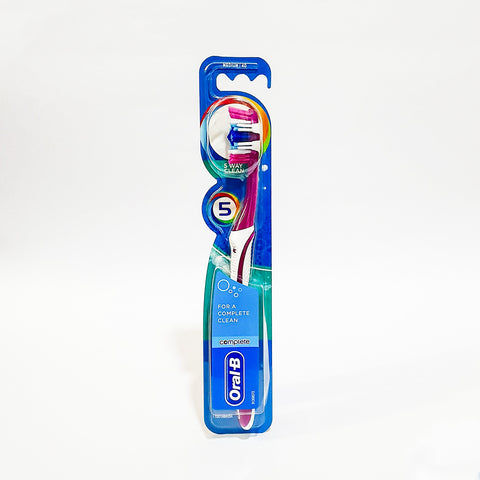 ORAL-B COMPLETE 5 WAY CLEAN MEDIUM TOOTHBRUSH