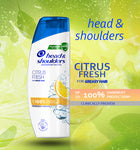 Head & Shoulders Citrus Fresh Anti-Dandruff Shampoo, Up To 100% Dandruff Protection, 400ml