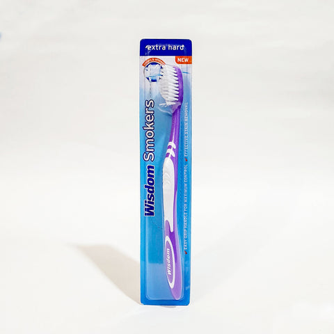 WISDOM SMOKERS EXTRA HARD TOOTHBRUSH