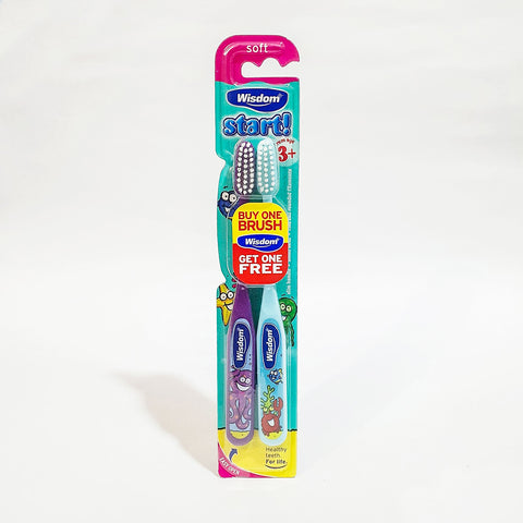 WISDOM START SOFT TOOTHBRUSH FROM AGE 3+