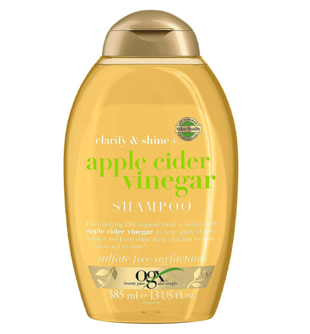OGX CLARIFY & SHINE+ APPLE CIDER VINEGAR SHAMPOO 385 ML