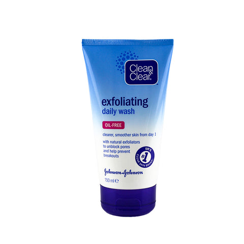 CLEAN & CLEAR EXFOLIATING DAILY WASH 150 ML