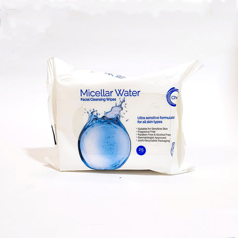 CHERISH MICELLAR WATER FACIAL CLEANSING 25 WIPES
