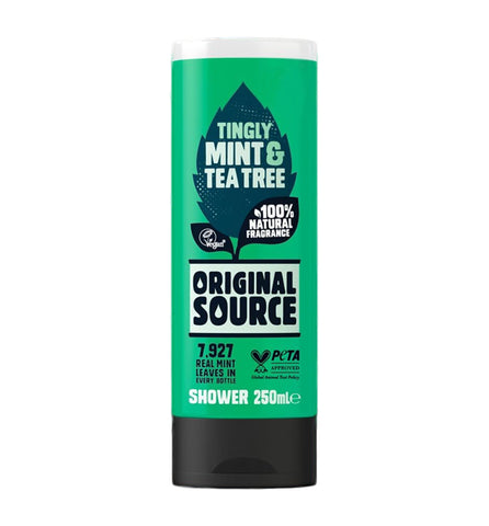 ORIGINAL SOURCE TINGLY MINT & TEA TREE SHOWER GEL 250 ML
