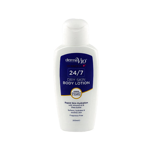 DERMA V10 24/7 DRY SKIN BODY LOTION 200 ML