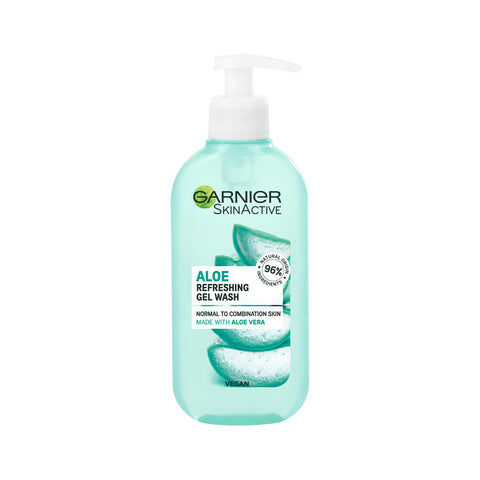 Garnier Natural Aloe Extract Gel Wash Normal Skin 200 ml