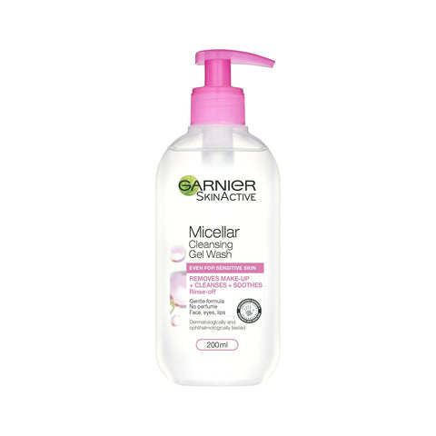Garnier Micellar Gel Face Wash For Sensitive Skin 200ml