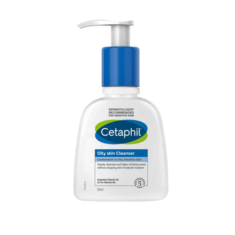 Cetaphil Oily Skin Cleanser For Oily & Combination Skin - 236ml