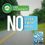 Air Wick Car Freshener Water Burst Vent Clip Twin Pack
