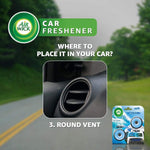 Air Wick Car Freshener Water Burst Vent Clip Twin Pack