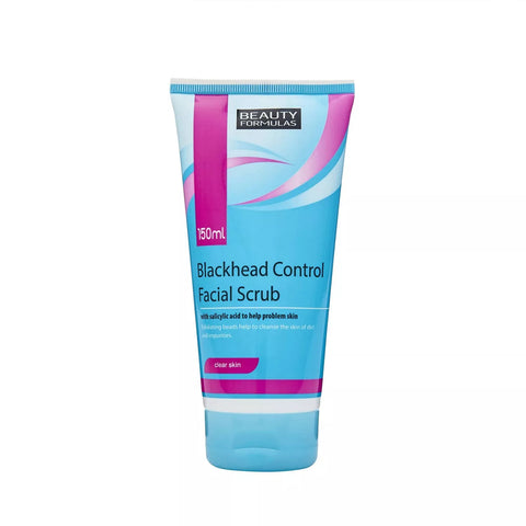 BEAUTY FORMULAS BLACKHEAD CONTROL FACIAL SCRUB 150 ML