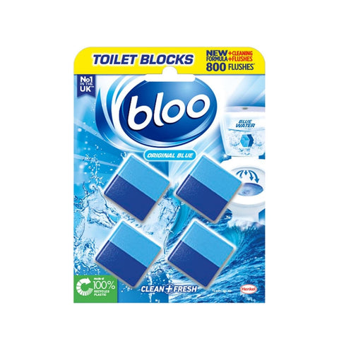 Bloo Toilet Block Original Blue 4 packs