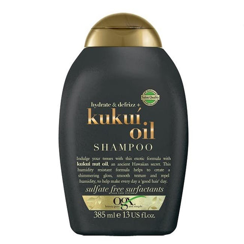 OGX Hydrate + Defrizz Kukui Oil Shampoo 385 ML