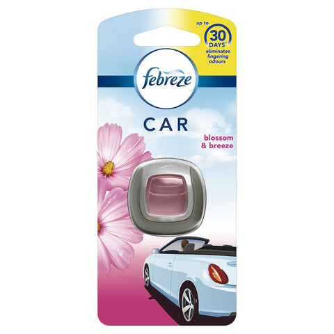 FEBREZE CLIP-ON  CAR AIR FRESHENER BLOSSOM & BREEZE 2 ML