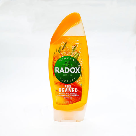 RADOX FEEL REVIVED 100% INSPIRED BY NATURE SHOWER GEL MOOD ENHANCING 250ML