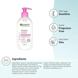 Garnier Micellar Gel Face Wash For Sensitive Skin 200ml
