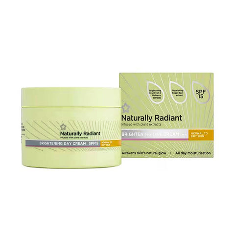 Superdrug Naturally Radiant EvenSkinTone SPF15 Brightening DAY/Renew NIGHT Cream