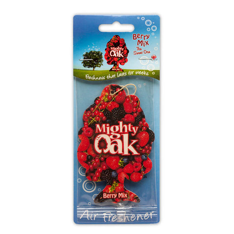 Mighty Oak Berry Mix Hanging Car Air Freshener