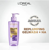 L'Oréal Paris Hyaluron Expert Gel Wash, Hyaluronic Acid, Hydrates and Replumps Skin, 200ml